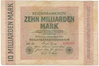 Německo, 10 Milliarden Mark 1923, Ro.114c
