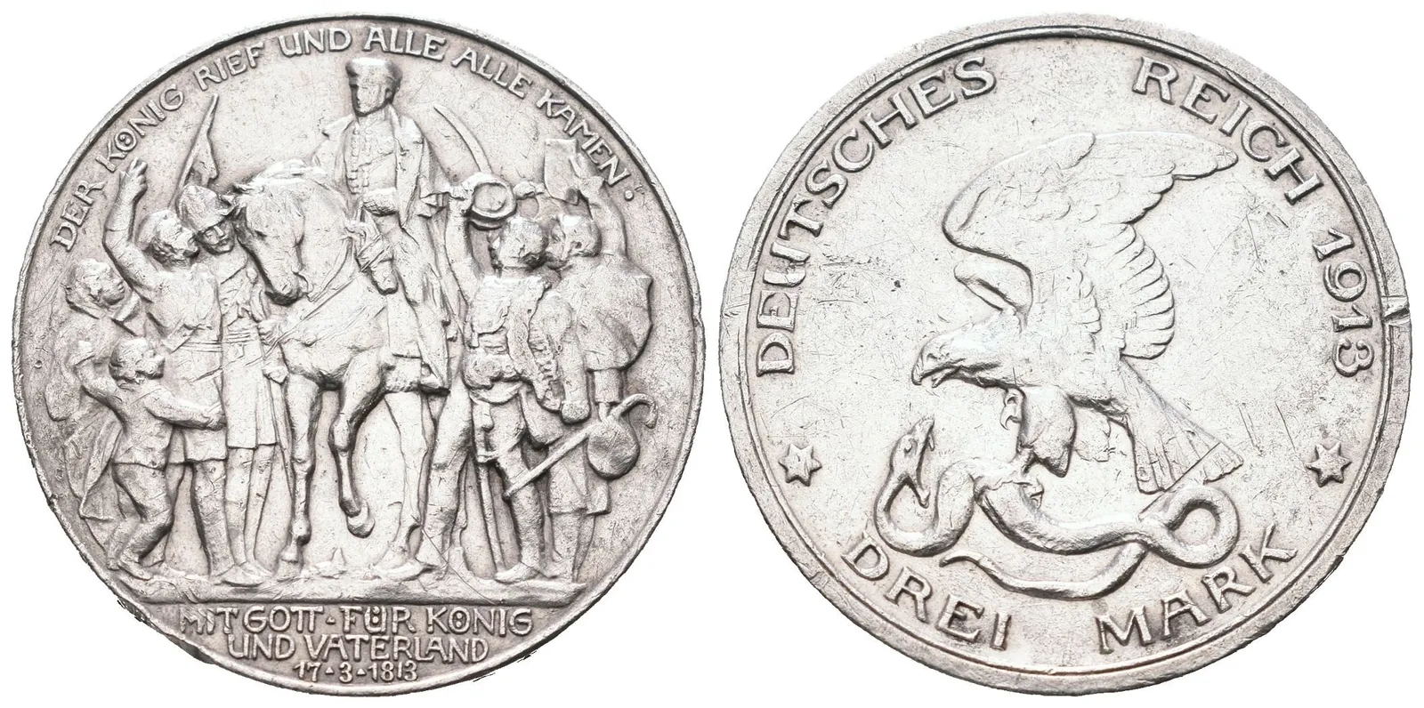 Prusko, 3 Marka 1913 A - Provolání