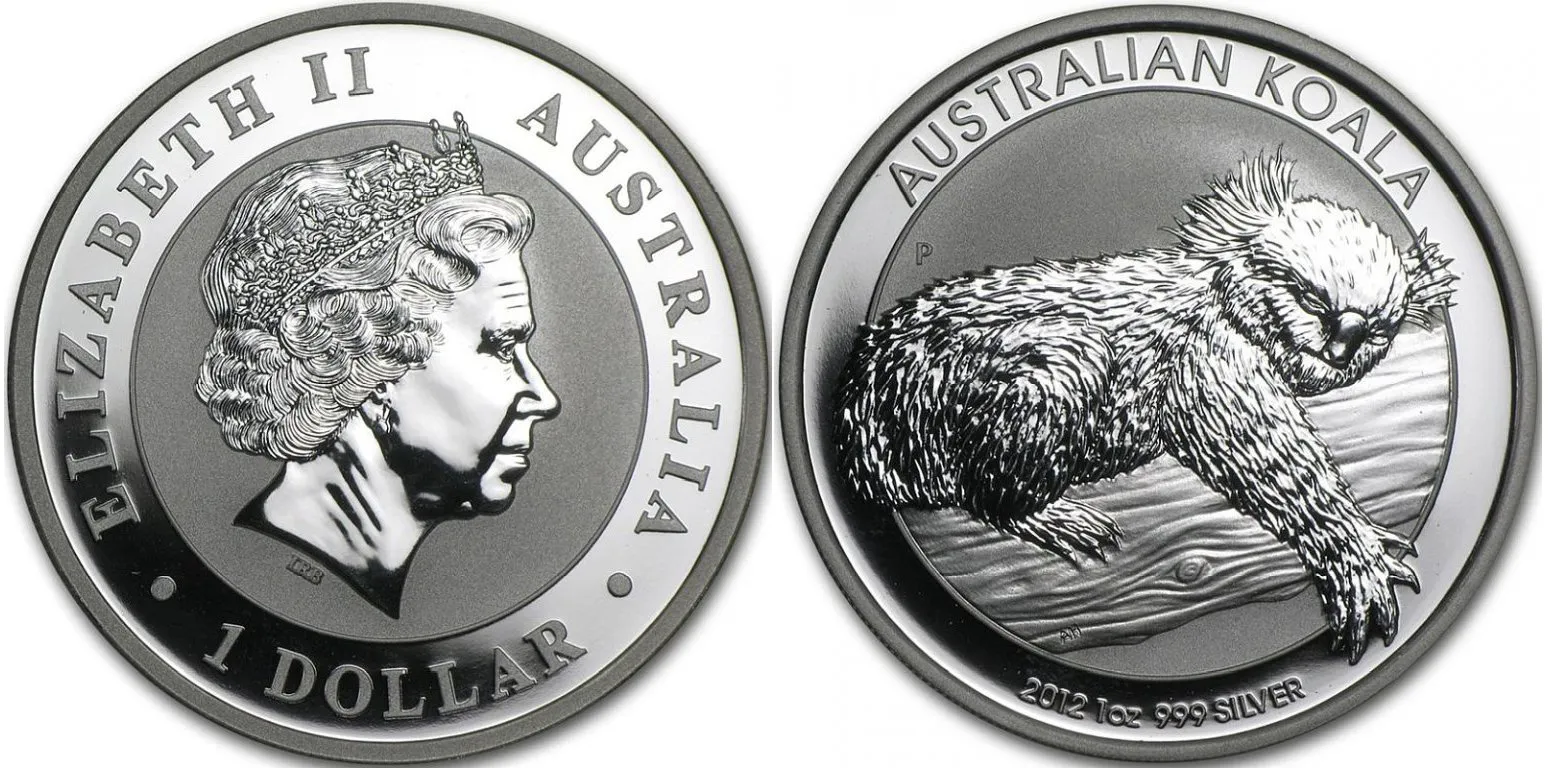 Austrálie, Dollar 2012 - Australian Koala