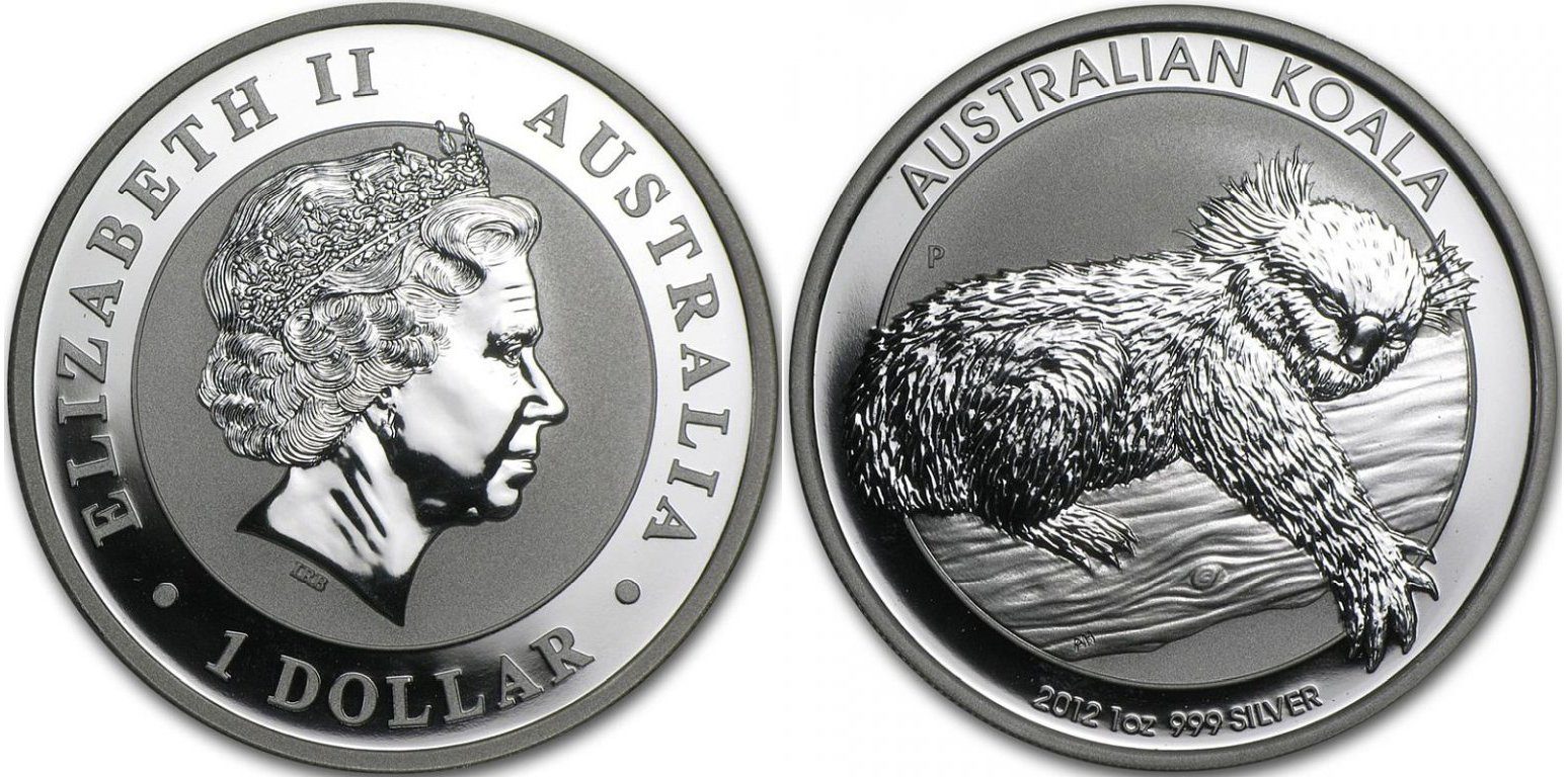 Austrálie, Dollar 2012 - Australian Koala
