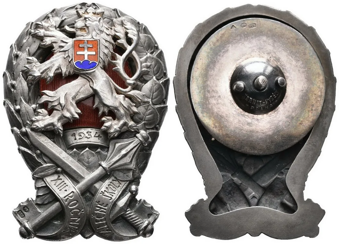 Československo - odznaky vojenských škol — 1