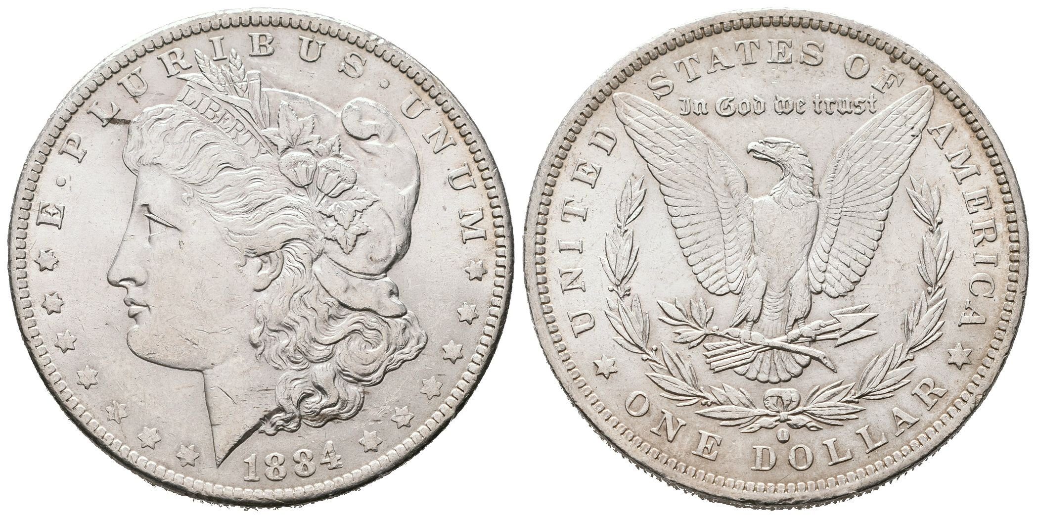 USA, 1 Dollar 1884 O