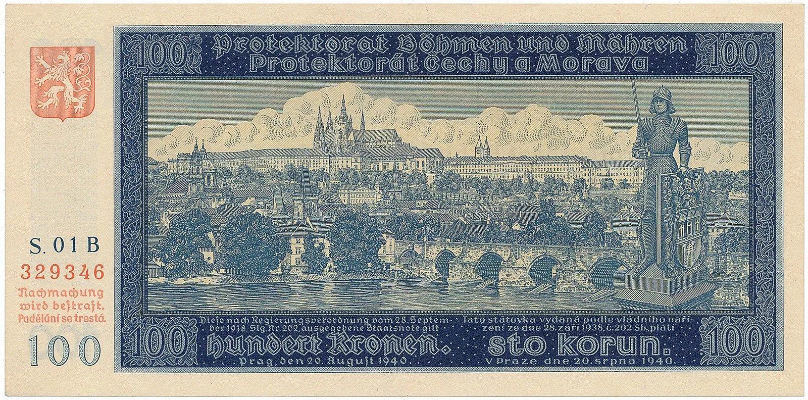 Protektorát Čechy a Morava, 1939 - 1945 — 1