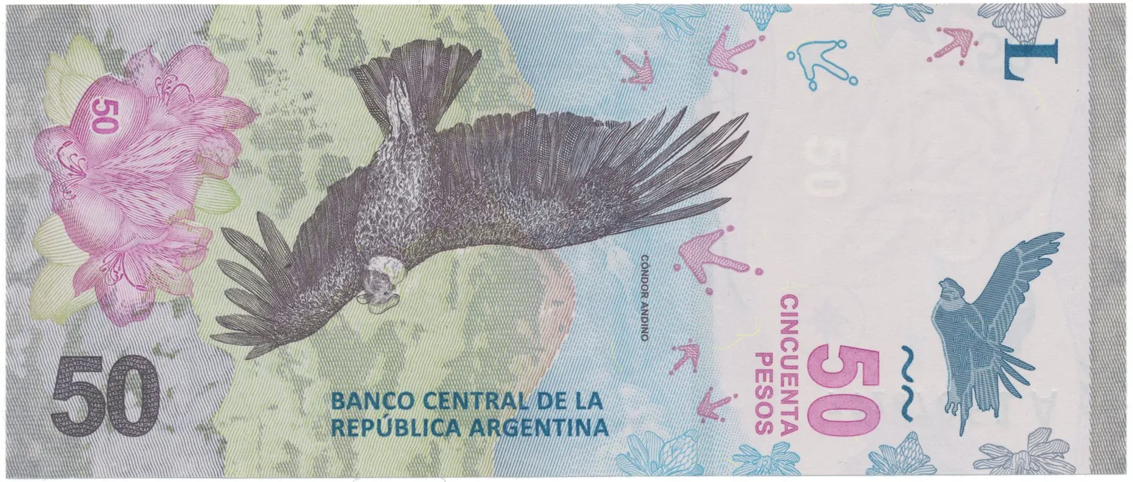 Argentina, 50 Pesos (2018-2020), P.363