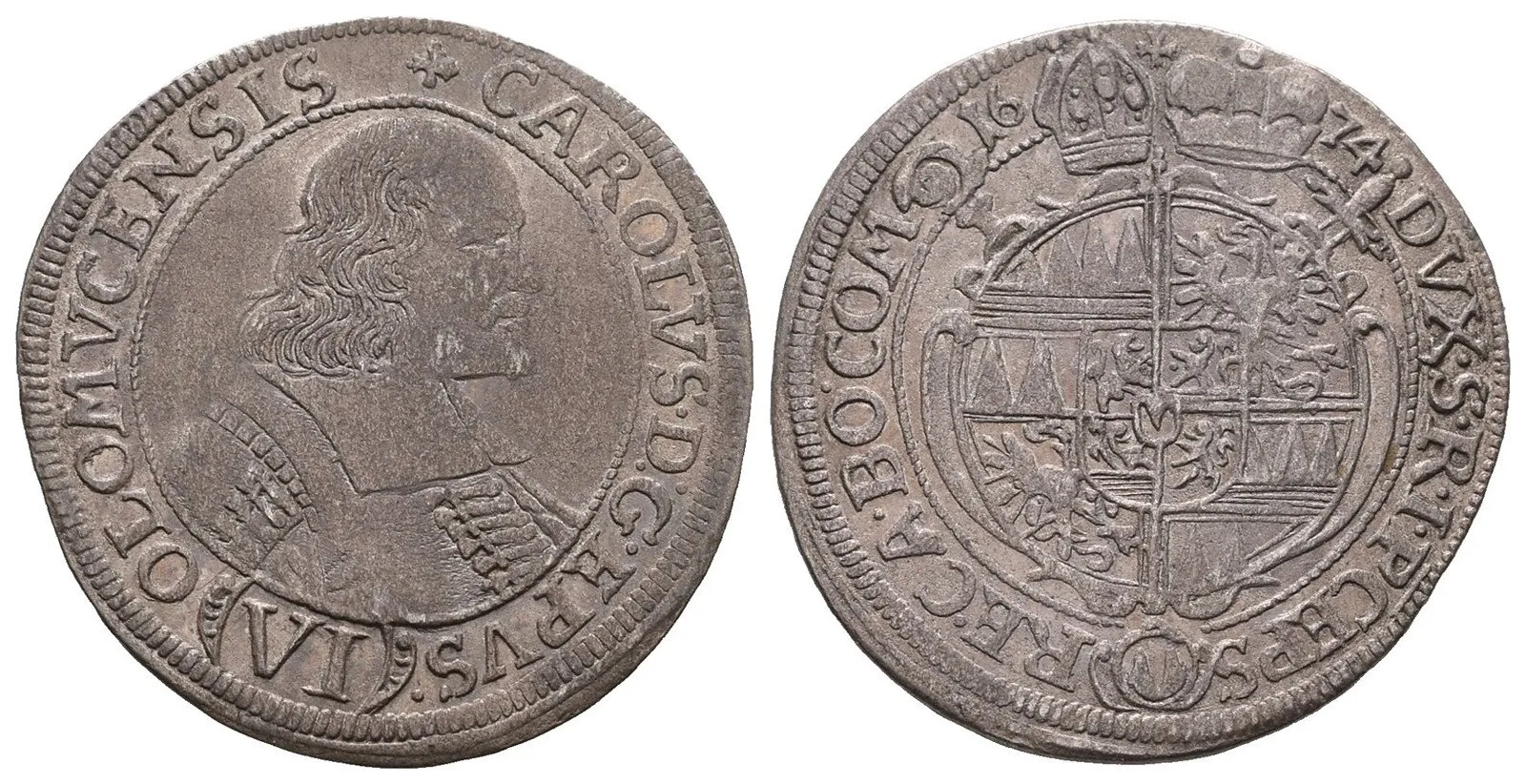 Olomouc - biskupství, Karel II. Liechtenstein, 1664 - 1695 — 1