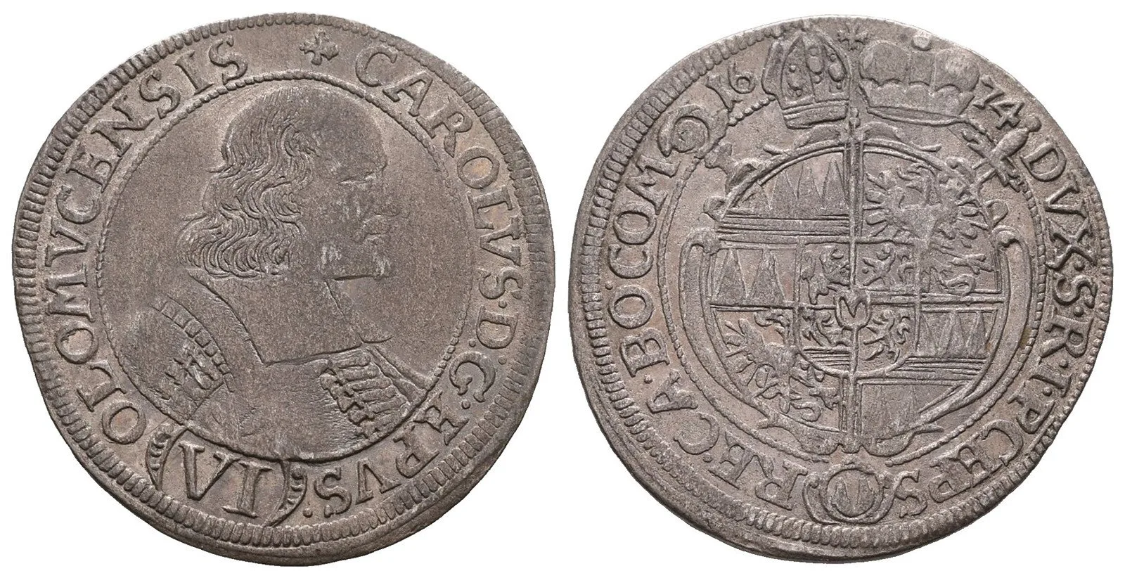 Olomouc - biskupství, Karel II. Liechtenstein, 1664 - 1695 — 1