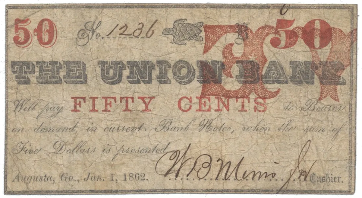 USA - Georgia, 50 Cent 1862