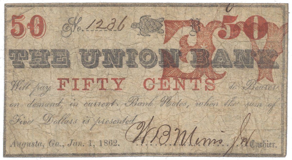 USA - Georgia, 50 Cent 1862