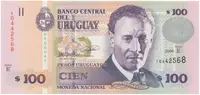 Uruguay, 100 Pesos Uruguayos 2008, P.88a