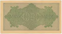 Německo, 1000 Mark 1922, vod. Dornen, Ro.75d - fotografie 2