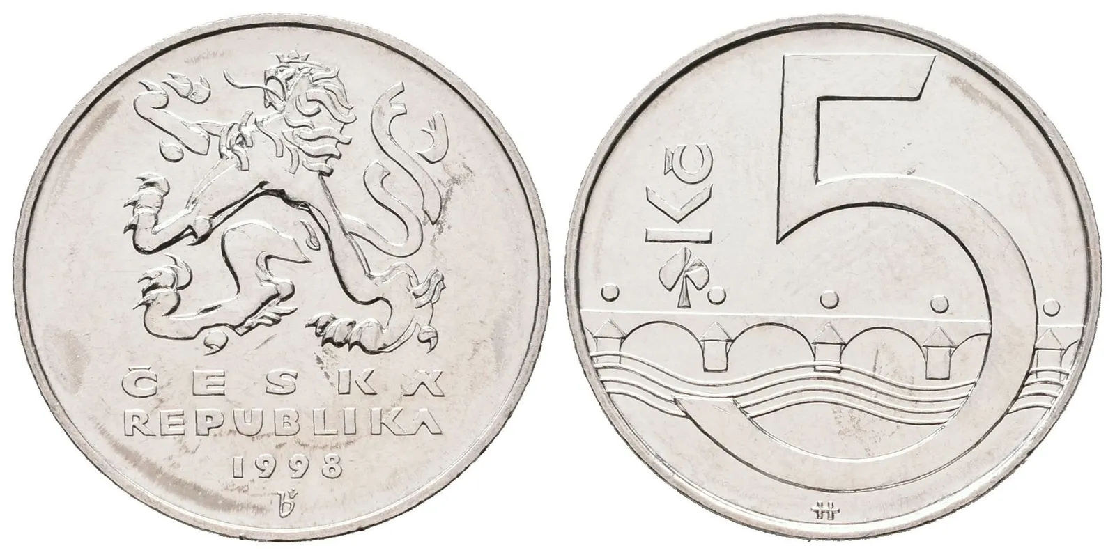 5 Koruna 1998