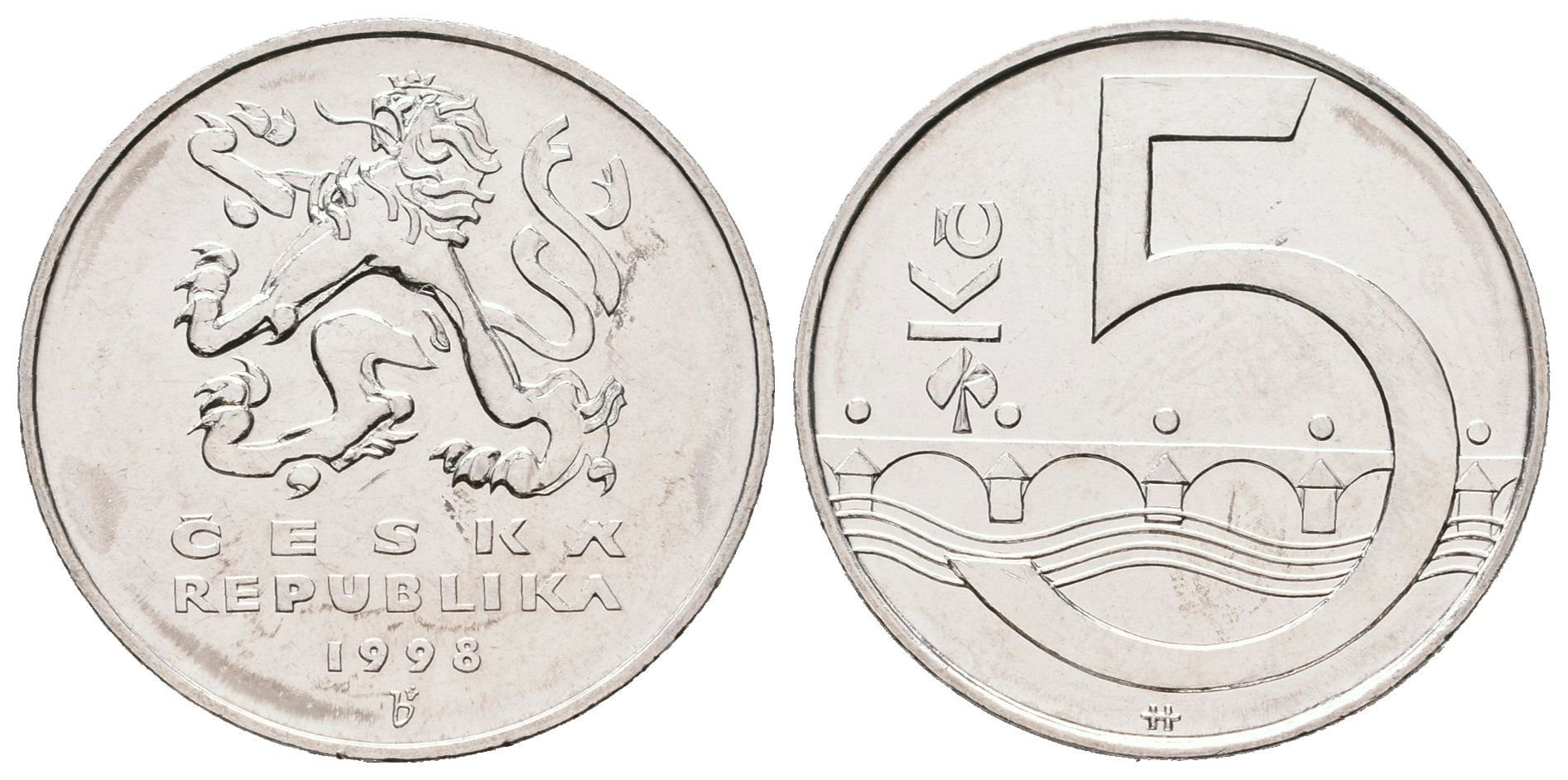 5 Koruna 1998