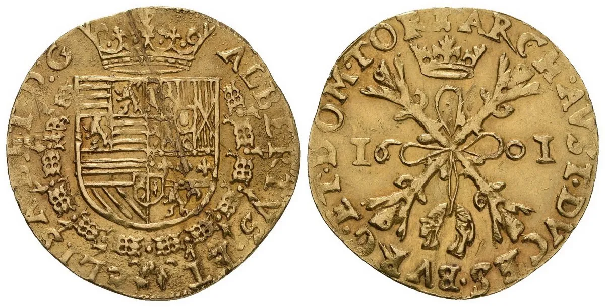 Belgie - Tournai, Albert a Isabela Španělská, 1598 - 1621 — 1