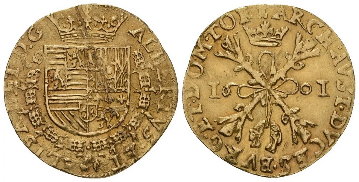 Belgie - Tournai, Albert a Isabela Španělská, 1598 - 1621 — 1