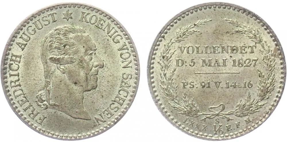 Sasko, Friedrich August III./I., 1763 - 1827 — 1