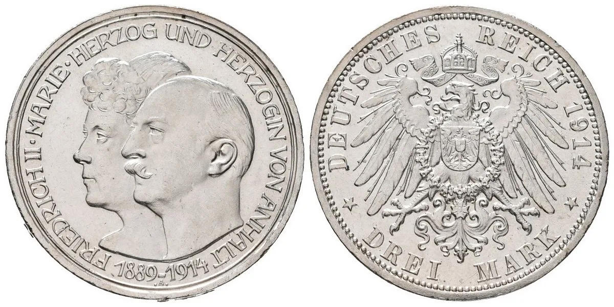 Anhalt, Friedrich II., 1904 - 1918 — 1