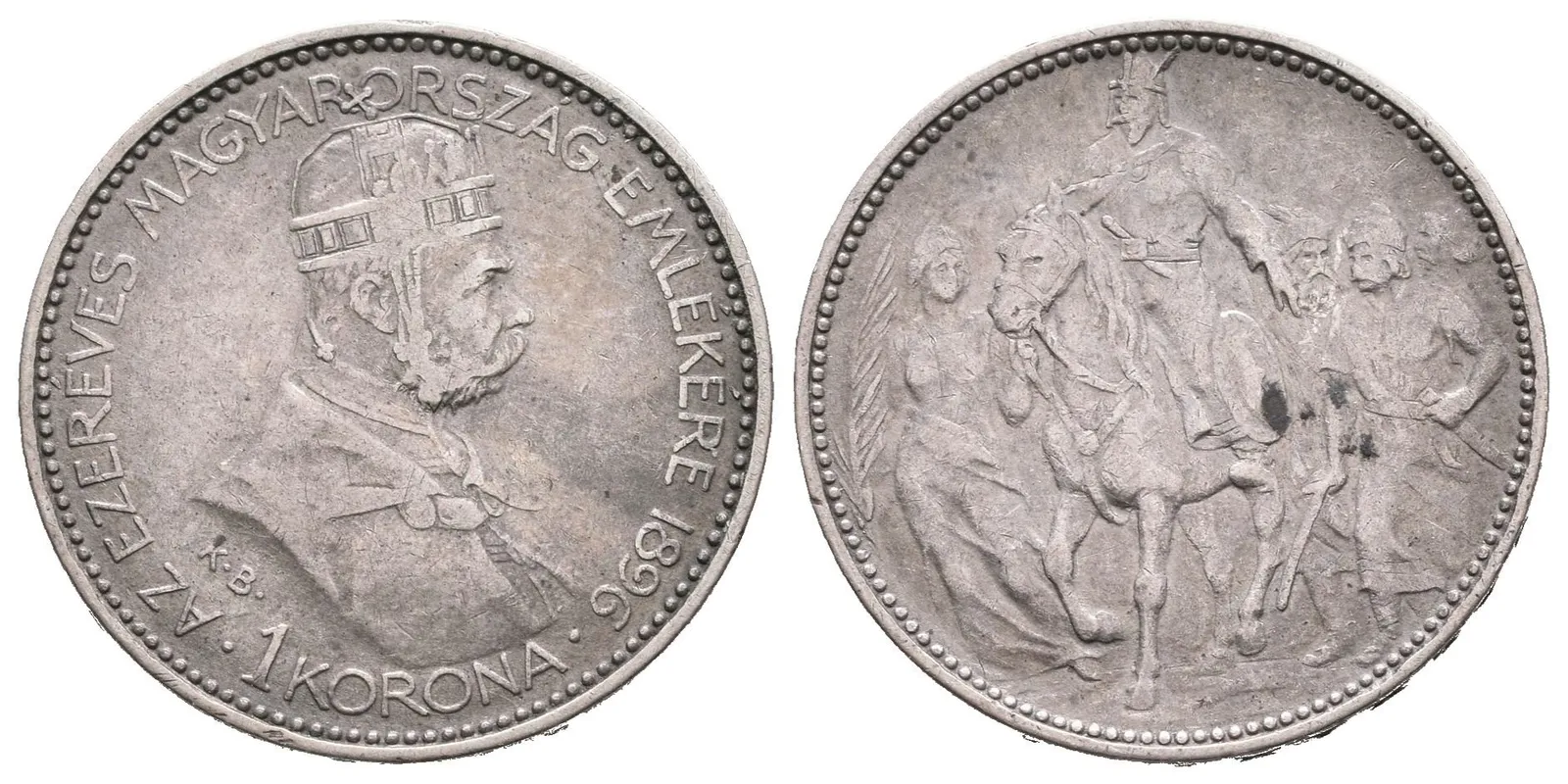 1 Koruna 1896 KB