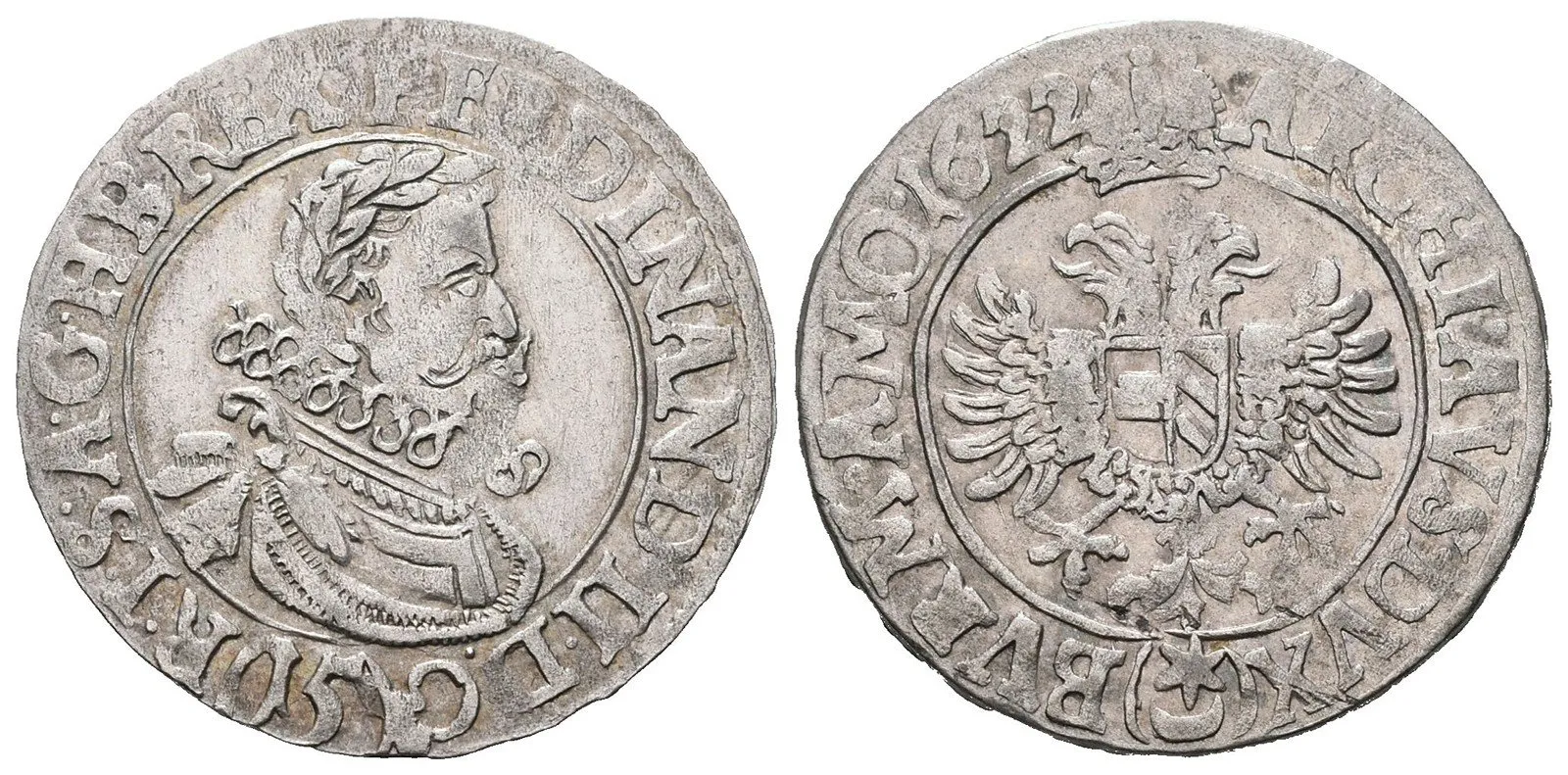 Ferdinand II., 1619 - 1637 (Mince kiprová) — 1