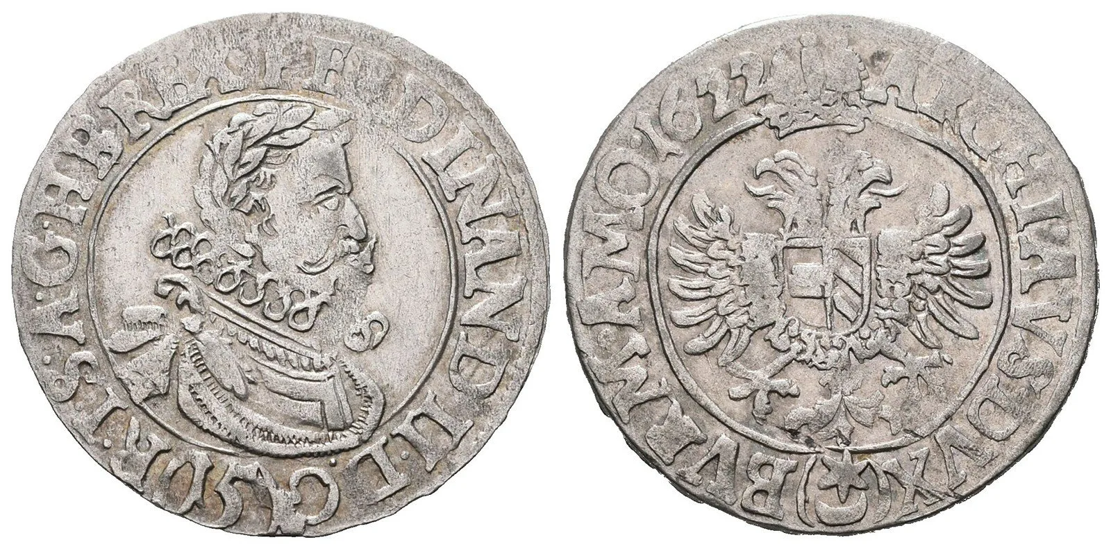 Ferdinand II., 1619 - 1637 (Mince kiprová) — 1