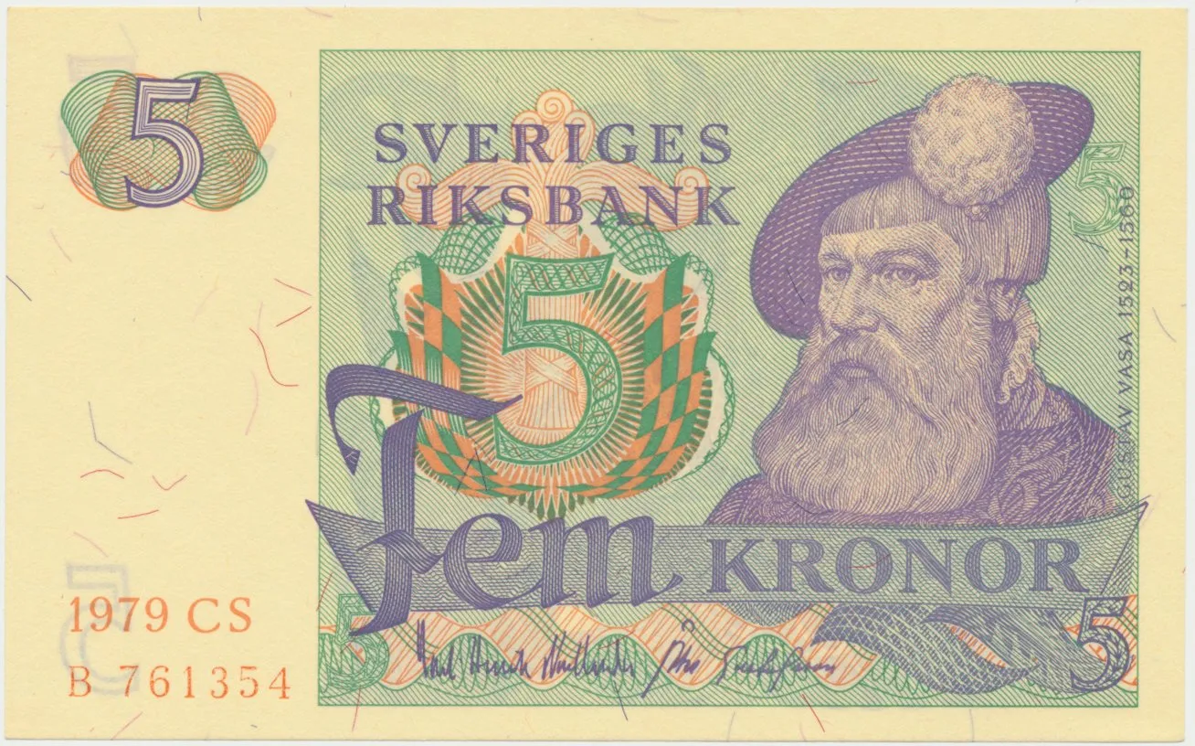 Švédsko, 5 Kronor 1979, P.51d