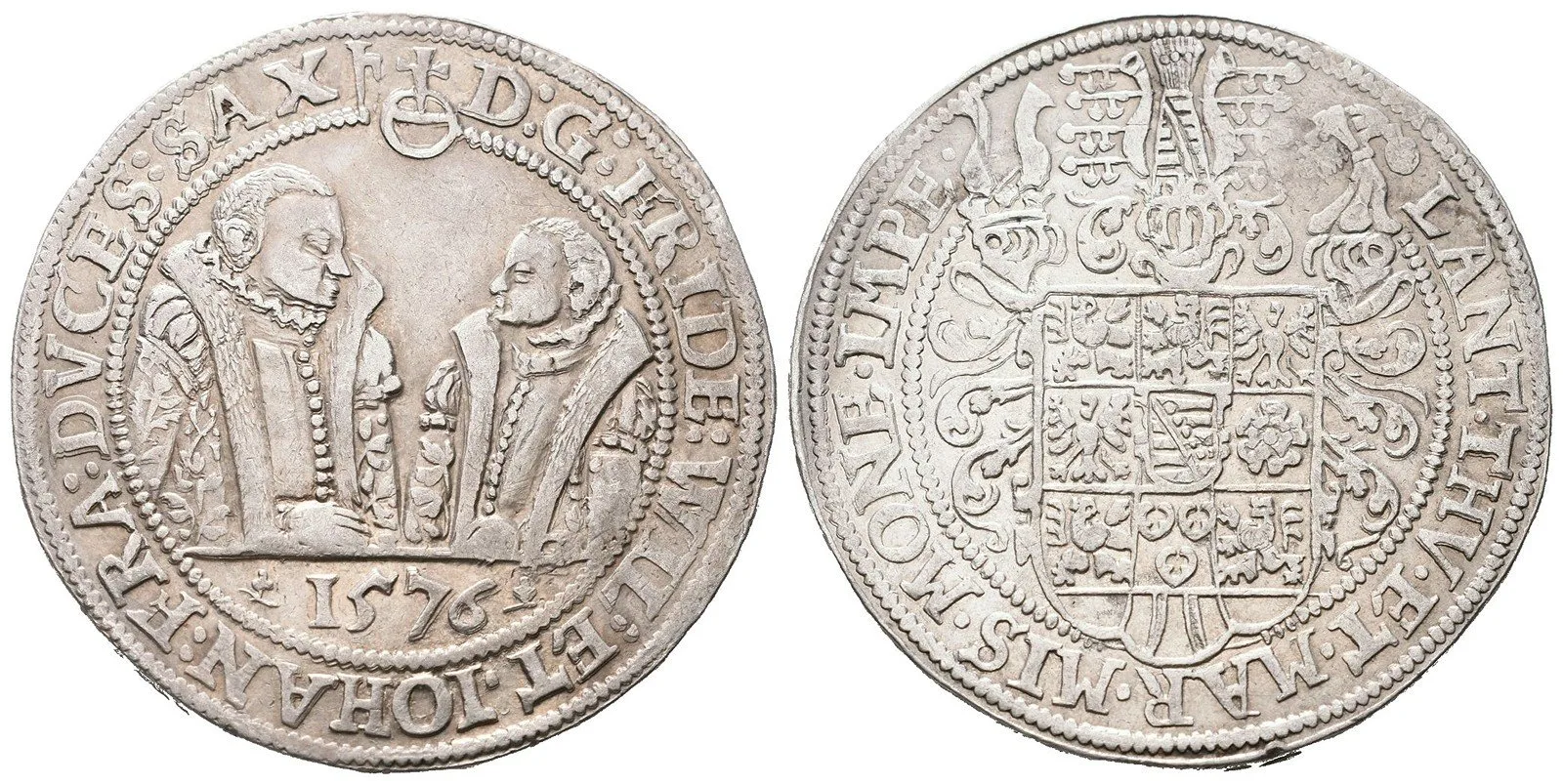 Sasko - Weimar, Friedrich Wilhelm I. a Johann III., 1573 - 1603 — 1