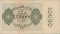 Německo, 10.000 Mark 1922, říšský 8-místný číslovač, Ro.69b - fotografie 2