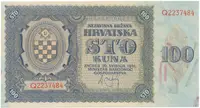 Chorvatsko, 100 Kuna 1941, P.2a