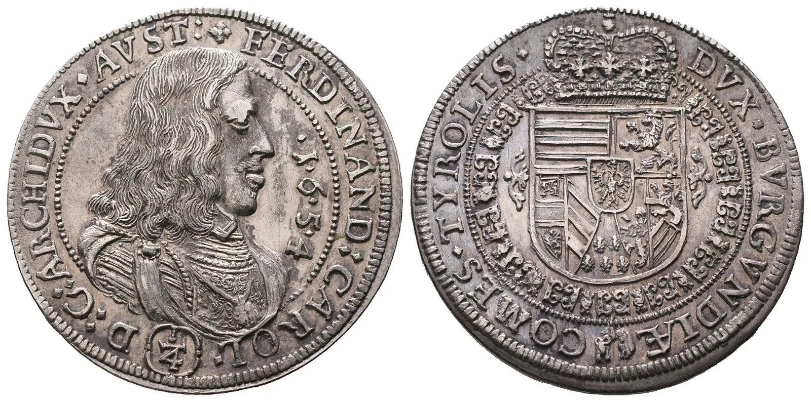 Arcivévoda Ferdinand Karel, 1632 - 1662 — 1