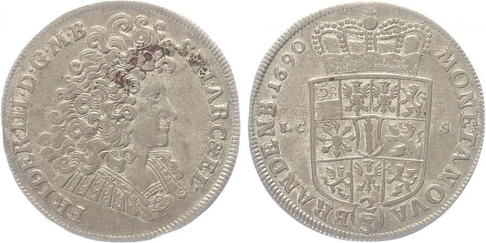Brandenburg - Preussen, Friedrich III., 1688 - 1701 — 1