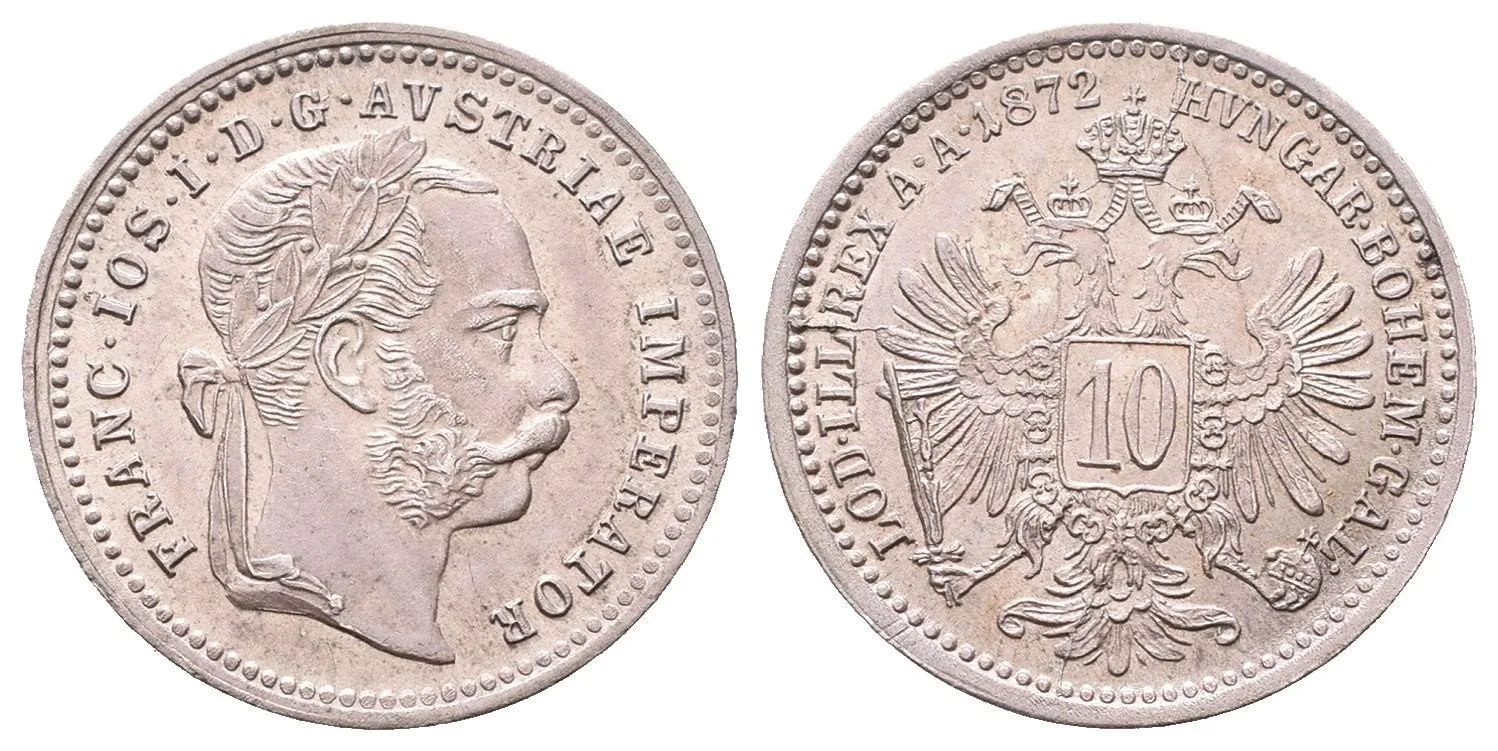 Rakouská a spolková měna, 1857 - 1892 — 1
