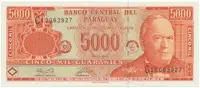 Paraguay, 5000 Guaranies 2003, P.220b