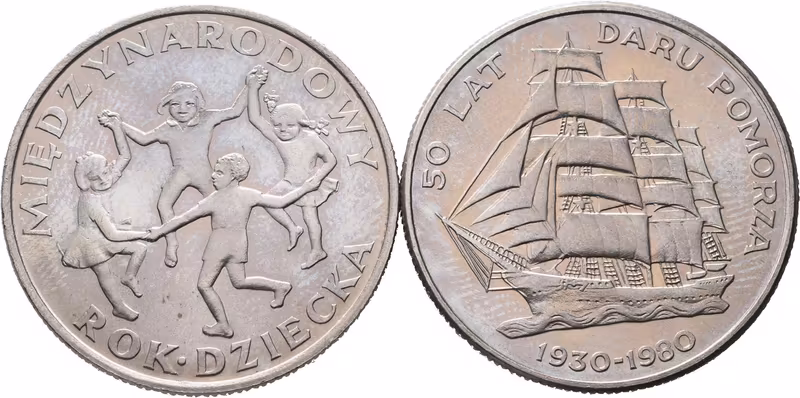 Polsko, 20 Zlotých 1979/1980