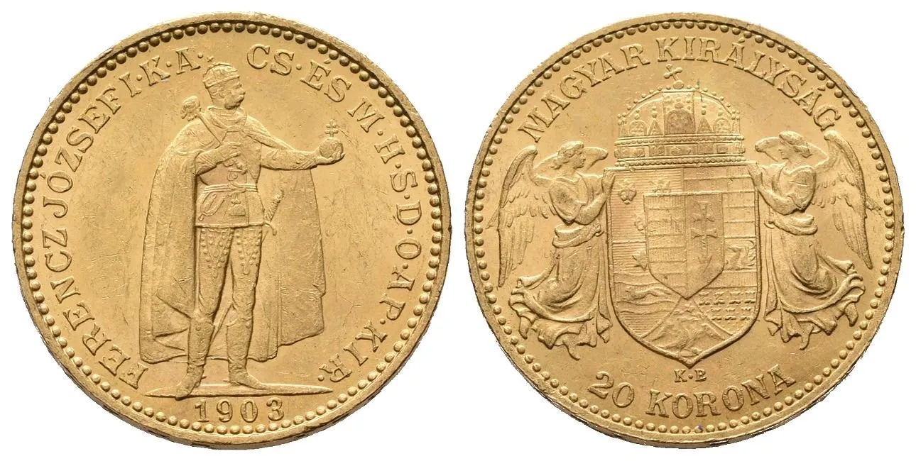 20 Koruna 1903 KB