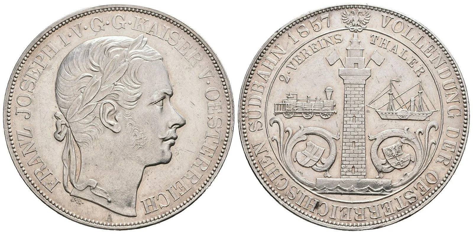 Rakouská a spolková měna, 1857 - 1892 — 1