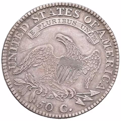 1/2 Dollar 1812, KM.37, var. Overdate, velká 8,