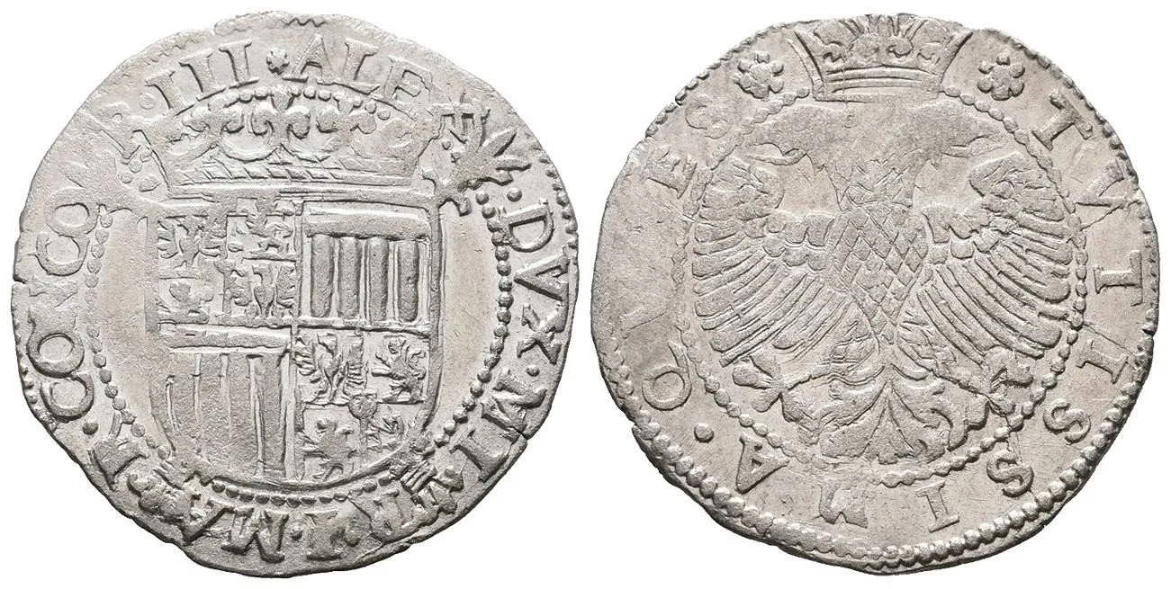 Itálie - Mirandola, Alessandro I. Pico, 1602 - 1637 — 1