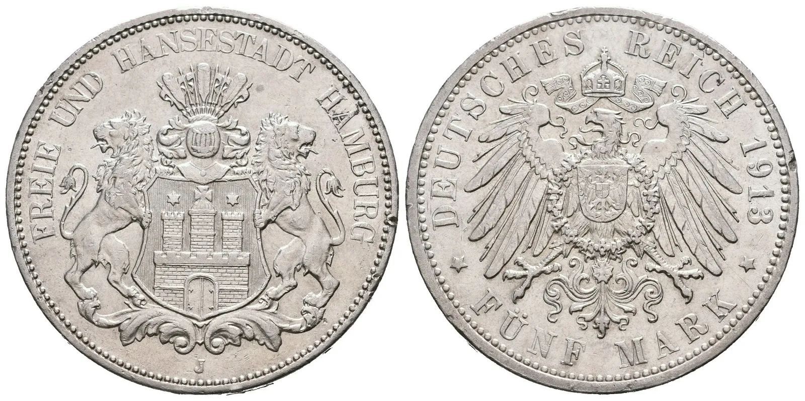 Hamburg, 5 Marka 1913