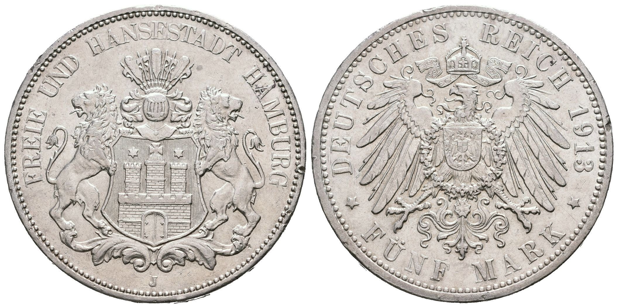 Hamburg, 5 Marka 1913