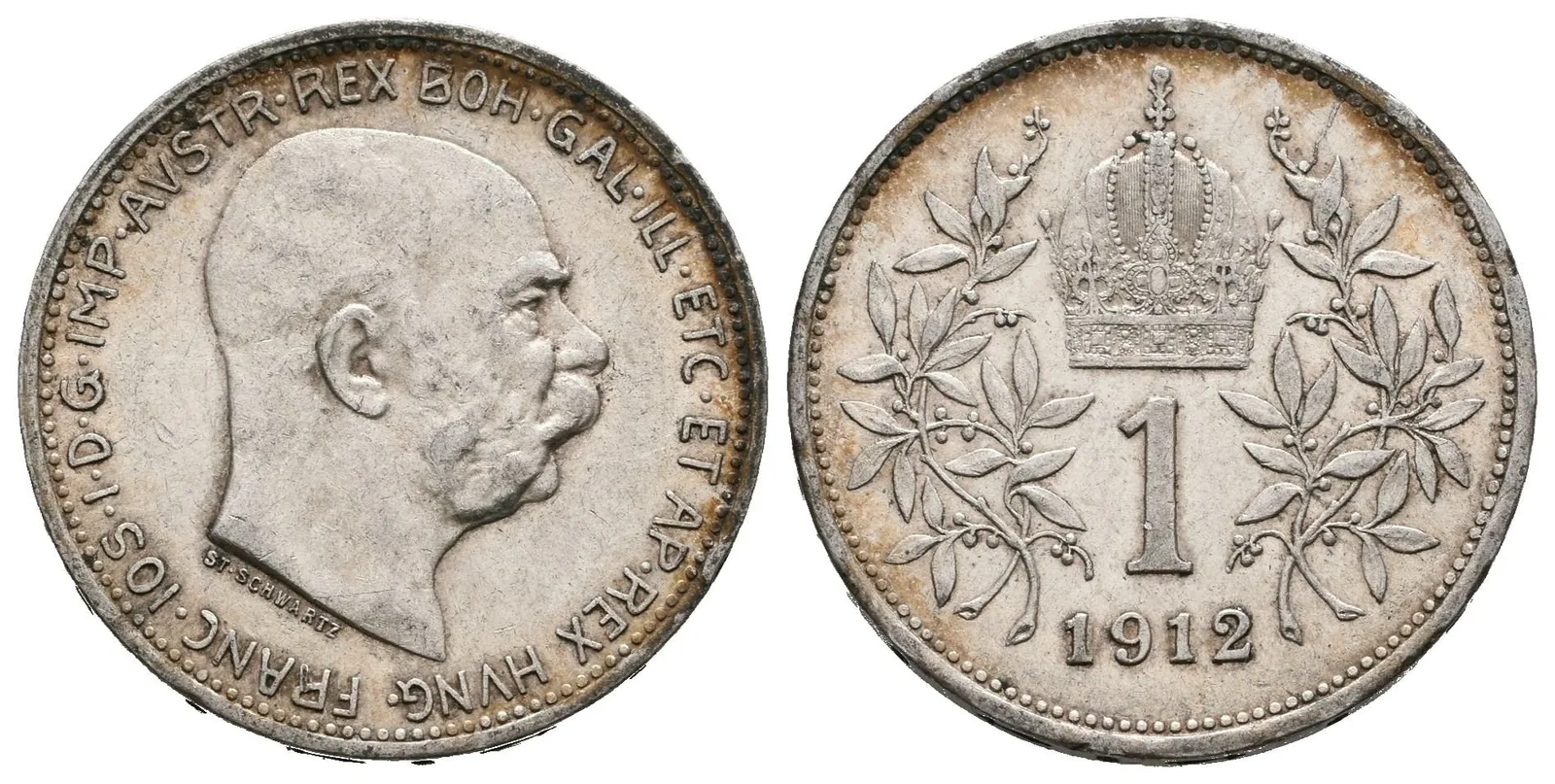 1 Koruna 1912