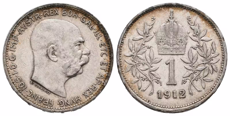 1 Koruna 1912