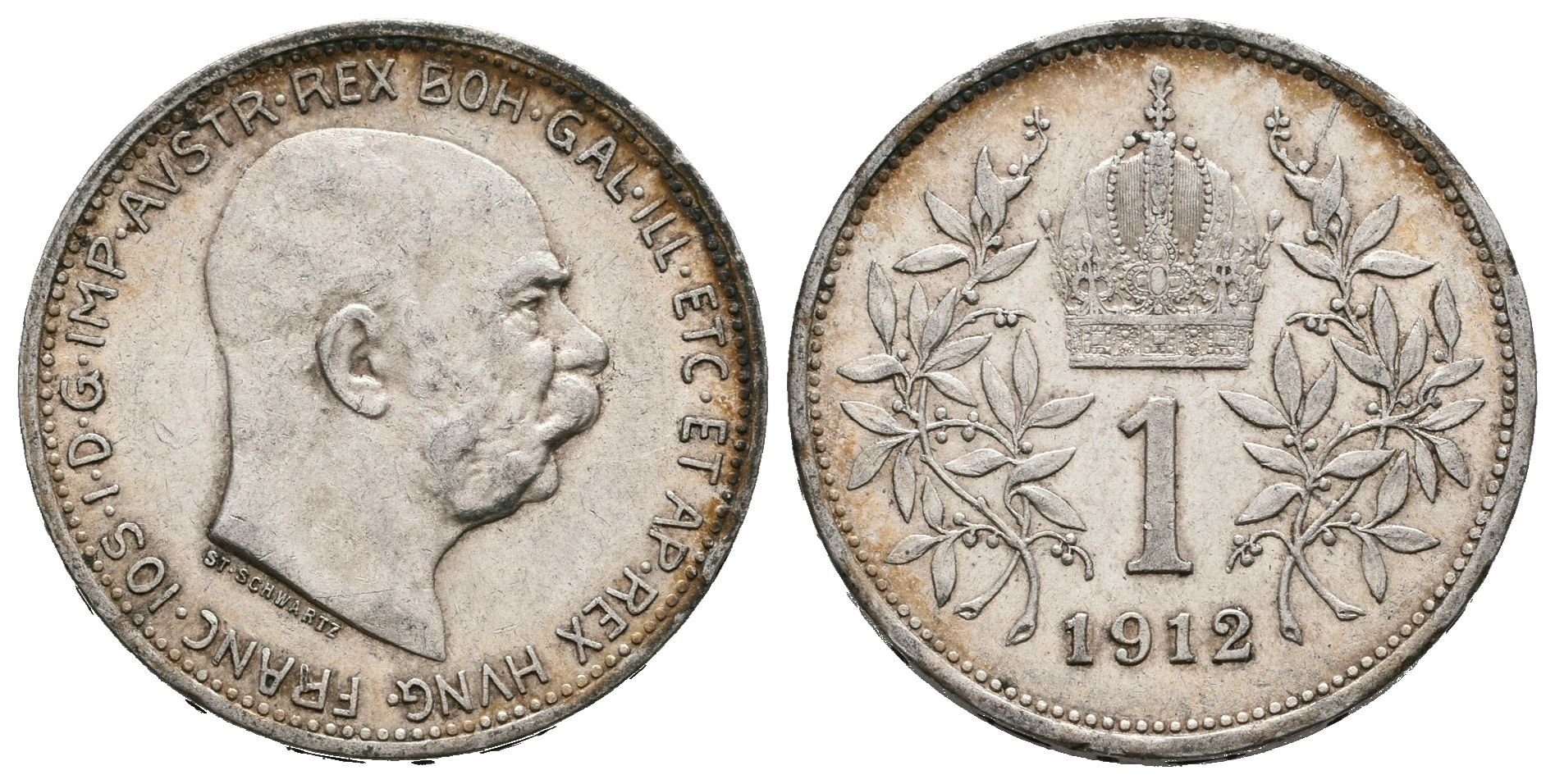 1 Koruna 1912