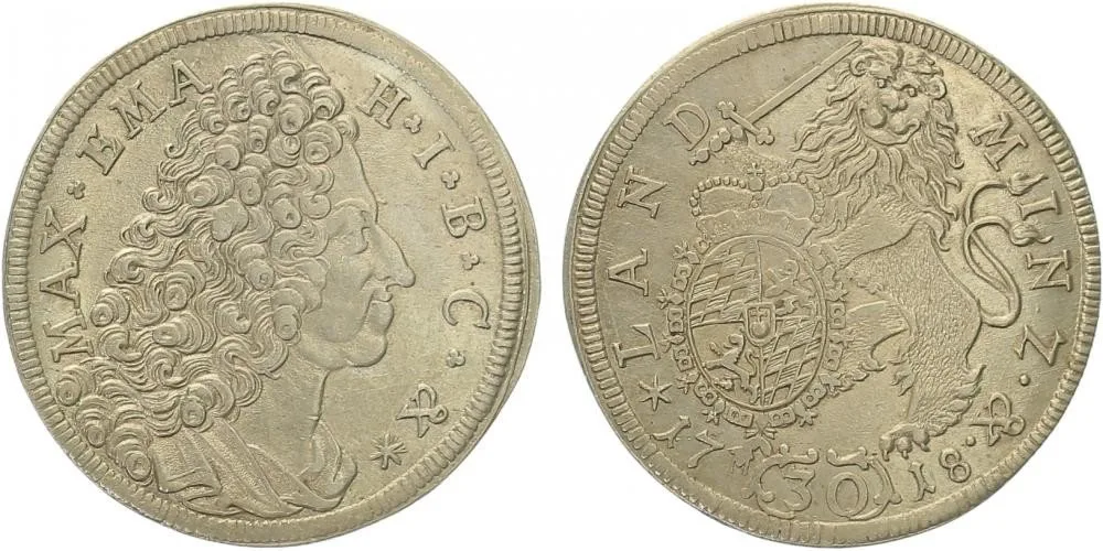 Bavorsko, Maximilian II. Emanuel, 1679 - 1726 — 1