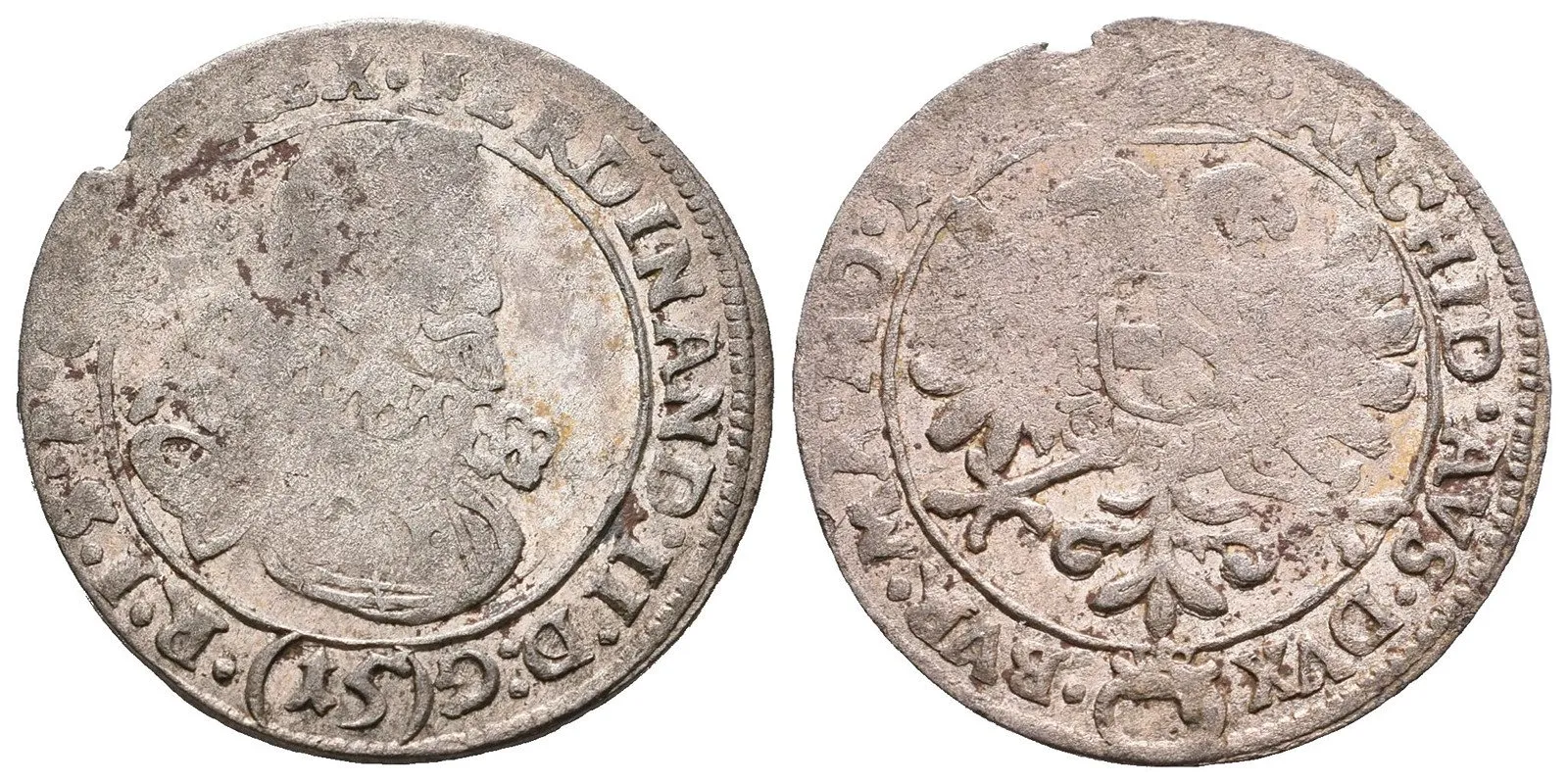 Ferdinand II., 1619 - 1637 (Mince kiprová) — 1