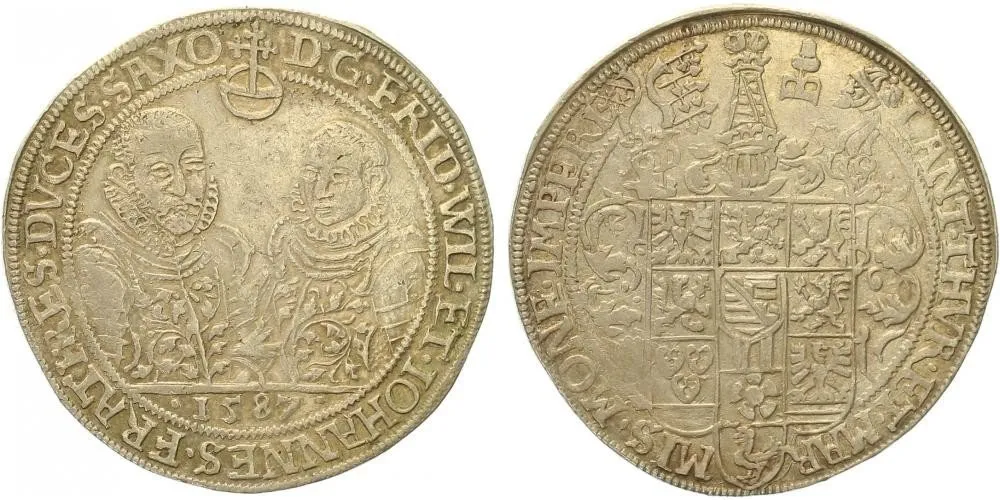 Sasko - Weimar, Friedrich Wilhelm I. a Johann III., 1573 - 1603 — 1