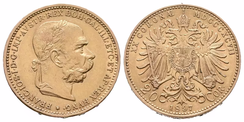 20 Koruna 1897