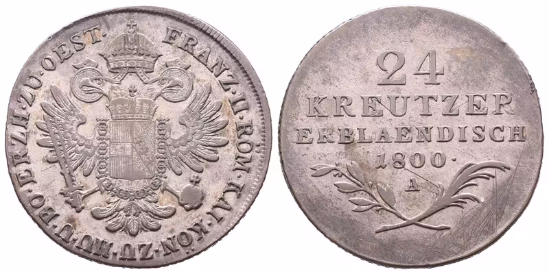 František II., 24 Krejcar 1800 A