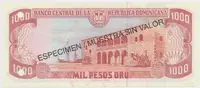 Dominikánská republika, 1000 Pesos Oro 1998, P.158s3 - fotografie 2