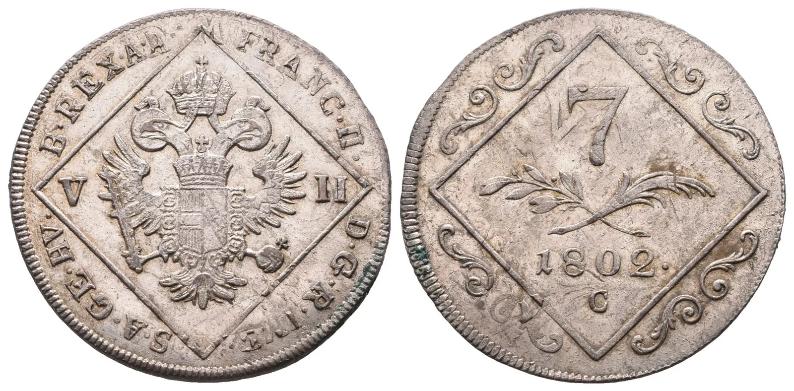 František II., 7 Krejcar 1802 C