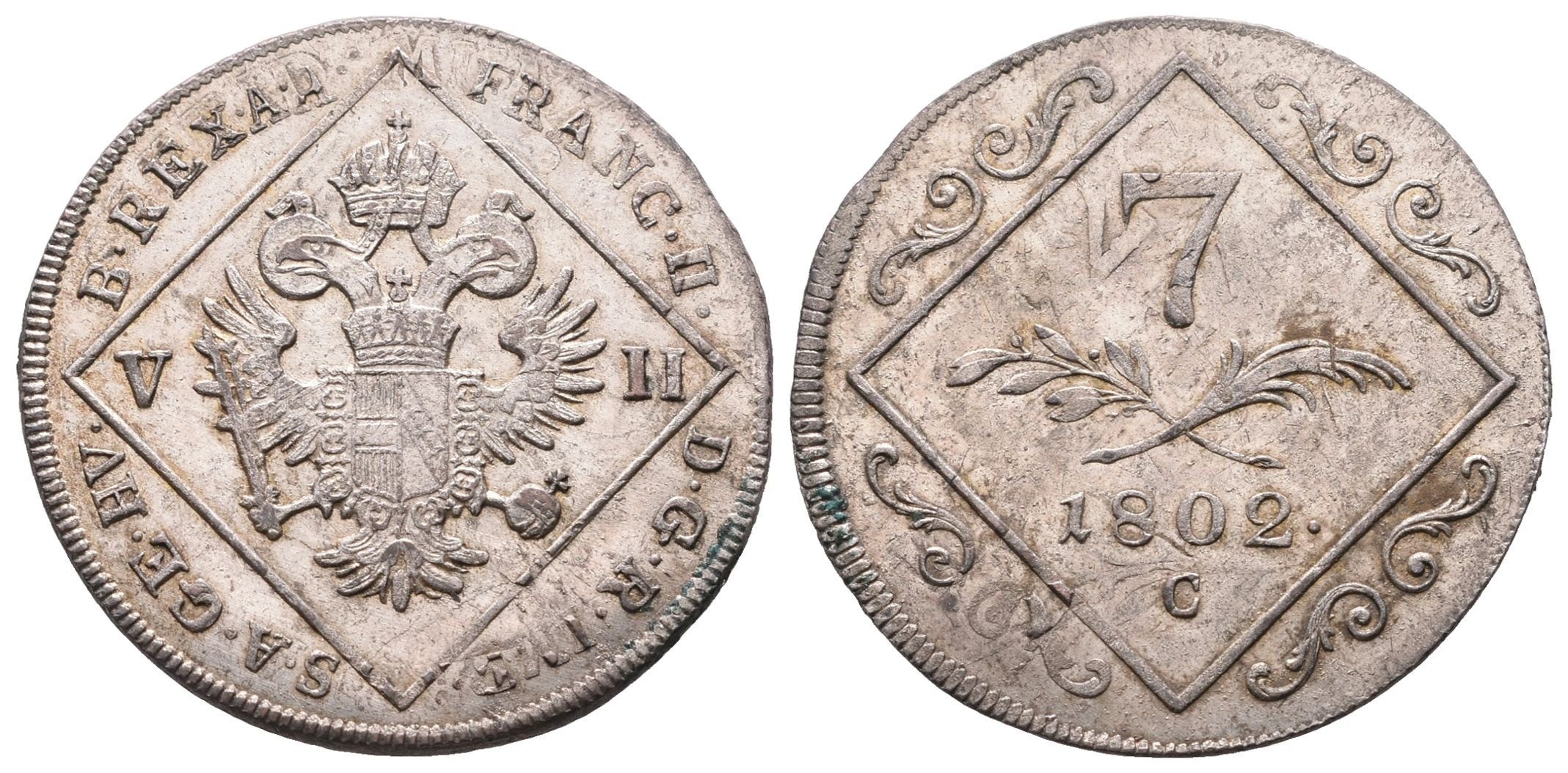 František II., 7 Krejcar 1802 C