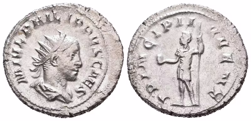Philippus II., Antoninian, RIC.218d
